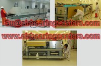 more images of Cleanroom machinery mover air casters details
