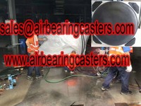 more images of Cleaning room machinery mover air casters details