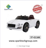 2018 hot new products licensed Bentley EXP 12 plastic baby cars