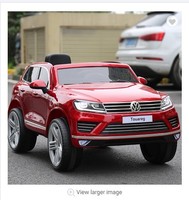 Newest High Quality Licensed Ride Toy ride on car vw new led