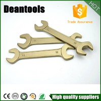 more images of Non Sparking double U type wrench ,open end spanner .safety alloy copper wrench