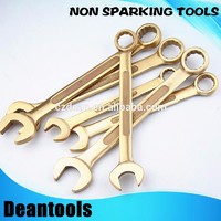 non sparking tools ,combination wrench ,box and open end spanner ,al-cu be-cu