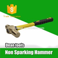 more images of non sparking ball pein hammer ball peen hammers with fiber handle 0.23kg brass ball hammer