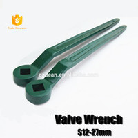 Non Sparking Valve Wrench ,Valve Spanner square points ,22mm,24mm,27mm, (fastening screw the bolts)