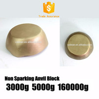 Anvil Block 60*90 ,75*110,110*160mm,Non Sparking Bronze Anvil,For Hammering