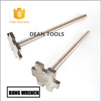 Non Magnetic Bung Wrench,Open The Oil Bucket Spanner ,Drum Opener Plug