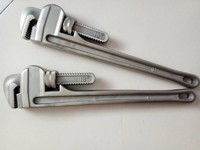 more images of non magnetic pipe wrench ,pipe spanner , 200-120mm 304 stainless steel pipe tongs stilson