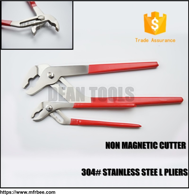 non_corrosion_water_pump_pliers_slip_tube_pipe_pliers_304_stainless_steel_groove_joint_pliers_clamping_tools