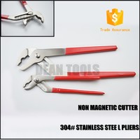 non corrosion water pump pliers ,slip tube pipe pliers .304 stainless steel groove joint pliers ,clamping tools