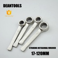 more images of DIN7444 Striking octagonal wrench 304 stainless steel box slogging spanner 17-80mm