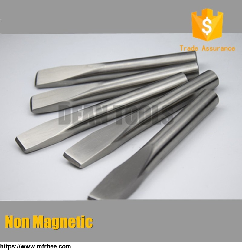non_magnetic_titanium_flat_chisel_5_x_7_8_304_tainless_steel_cold_chisel_with_high_quality