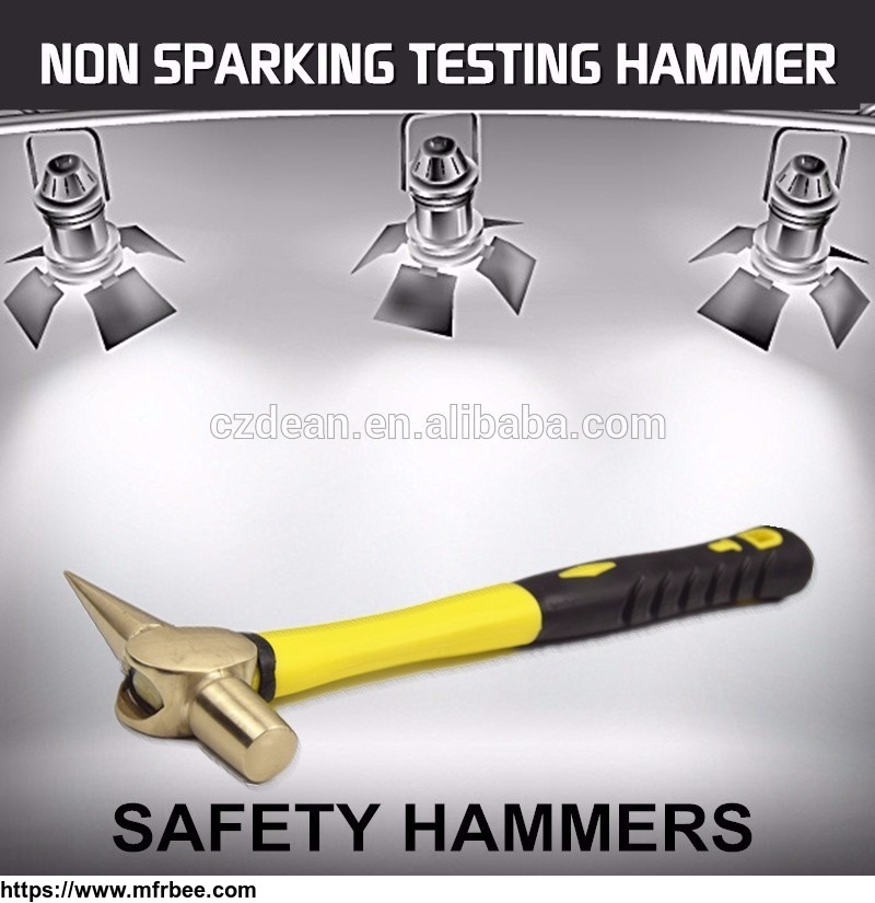 non_sparking_non_magnetic_no_corrosion_testing_hammer_fiber_glass_handle