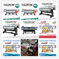 Hot sale and good quality 1.6m eco solvent printer Galaxy eco solvent printer 1.6m format indoor inkjet printer
