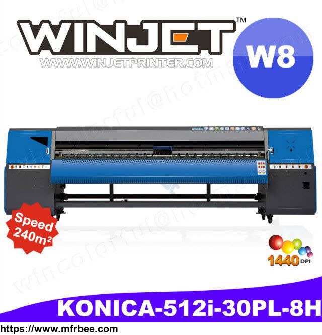Hot sales Konica W8 solvent printer Printing compatible digital Solvent printer for Konica 35/50pl Large format printing machine for Konica