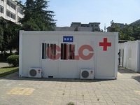 Modular Container for mobile Clinic and Hospital