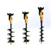more images of Earth drill digging tools and hydraulic earth auger for excavator