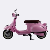 more images of Classic EV2000W Vespa-style Electric Moped Retro Model