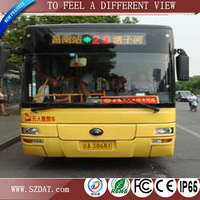 more images of P8.2 bus led display screen board with GPRS wireless send message