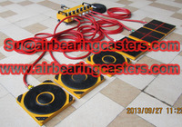 more images of Air bearing caster moving heavy duty equipment easily