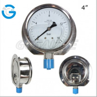 more images of 4 Inch Stainless Steel Pressure Gauge Oxygen Use With Oil Filled