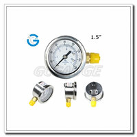 more images of 4 Inch All Stainless Steel Bottom Connection Explosion Proof Inductive Electric Gauge