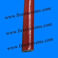 more images of silicone coated fiberglass fire protection sleeve