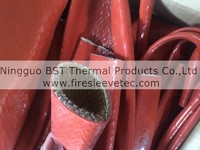 more images of high temperature resistant silicone fiberglass sleeve