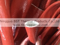 more images of fire resistant fiberglass heat sleeve
