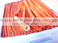 more images of fire resistant fiberglass heat sleeve