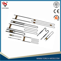 more images of Good Quality 1800 1900 U Shape Multy-shank Electric MoSi2 Heater for Electric Furnace