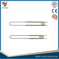 more images of High temperature 1900 degree zirconia heating elements MoSi2 u shape heater rod