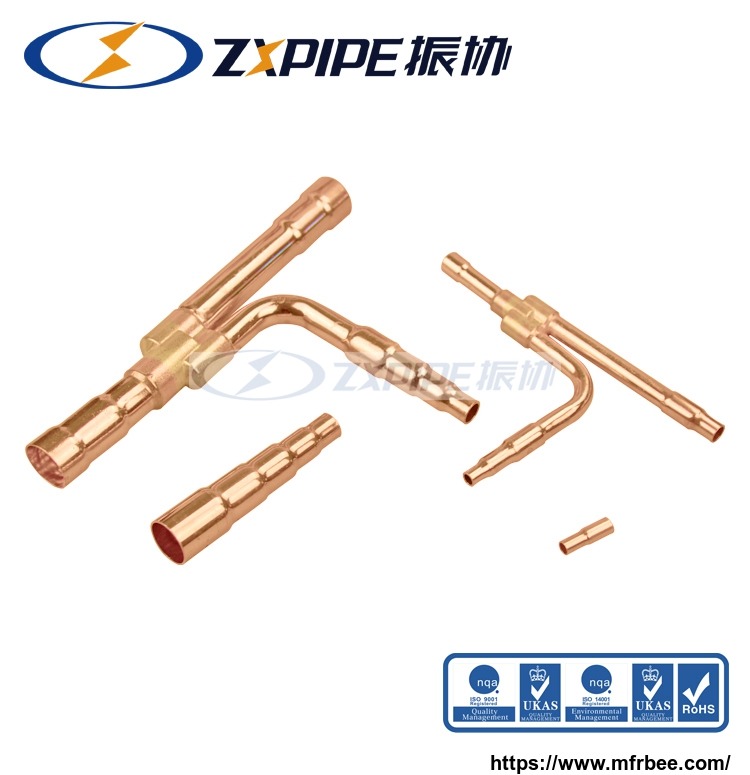 branch_pipe_for_refrigeration_copper_disperse_pipe_72t