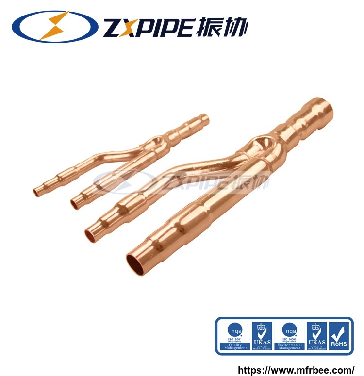 mitsubishi_air_conditioner_branch_pipe_disperse_pipe_copper_fittings