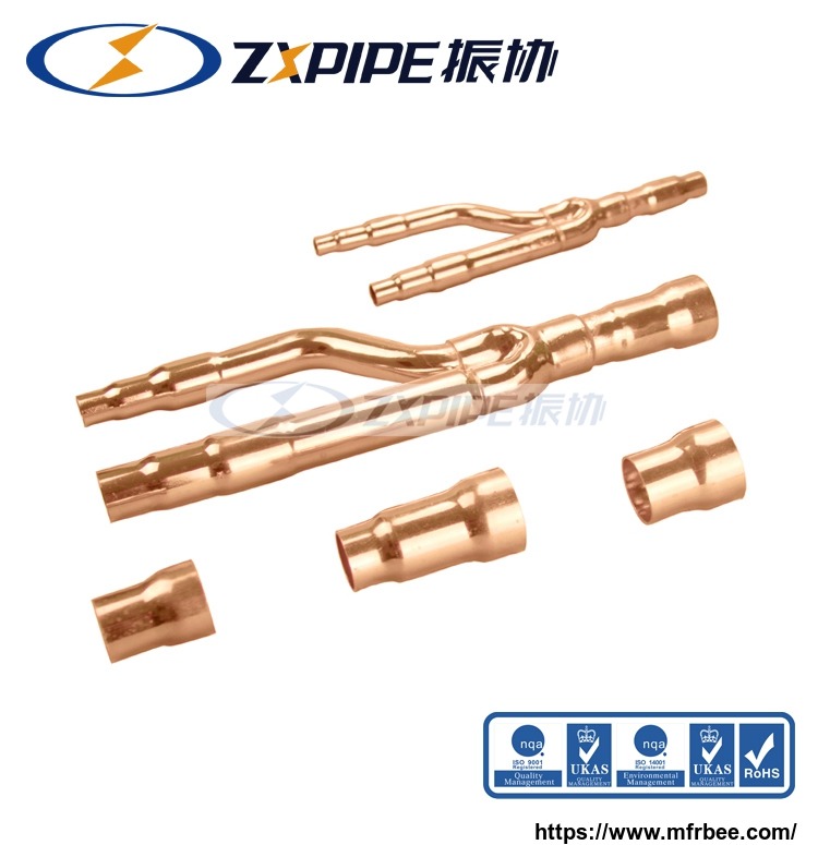thickened_copper_disperse_pipe_branch_joint_and_headers