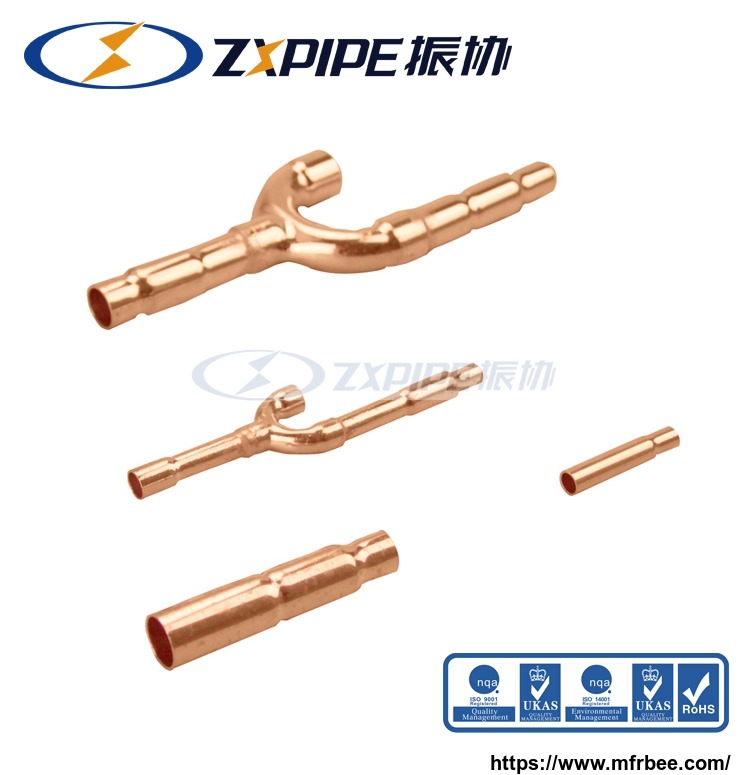 thickened_copper_disperse_pipe_branch_joint_and_headers