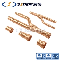 Thickened Copper Disperse Pipe Branch Joint and Headers