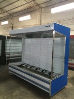 more images of open display fridge dairy products chiller