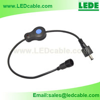 more images of Weatherproof Inline Push Button Switch For LED Light