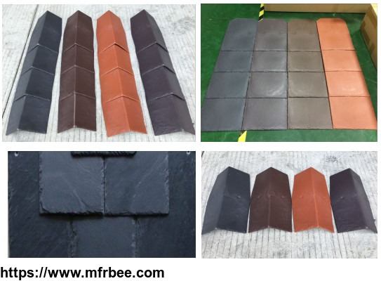 new_design_fashion_low_price_synthetic_natural_plastic_roof_tile_slate_material_sheet