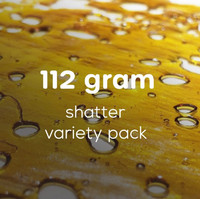 Wholesale Shatter Variety Pack 112 Grams | 50 Cannabis Strains