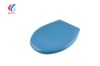 JunYi Toilet Seat Cover, Soft Close,Round in Blue,JY6920
