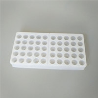 White Plastic Vials Medical Packaging PS Tray