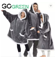 more images of Oversized Hoodie Blanket
