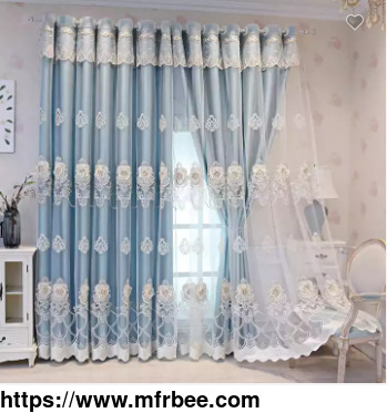 turkish_3d_embroidery_blackout_fabric_sheer_curtains