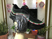 Undefeated x Nike Air Max 97 in black nike shoes on sale 50 off