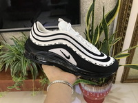 Nike Air Max 97 x Kappa in black nike shoes with arch support