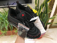 Nike Air Max 97 x Kappa in Black nike shoes with velcro strap