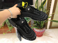 more images of Nike Air Max 97 x Kappa in Black nike shoes with arch support