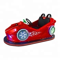 more images of New style theme park two steerings rechargeable family bumper car for two riders
