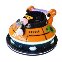 Outdoor indoor UFO  inflatable rechargeable bumper car with music and lights for kids